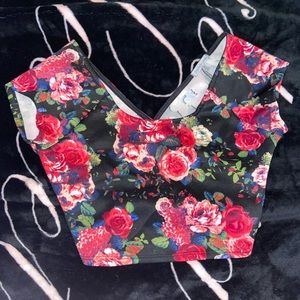 Floral Crop Top
